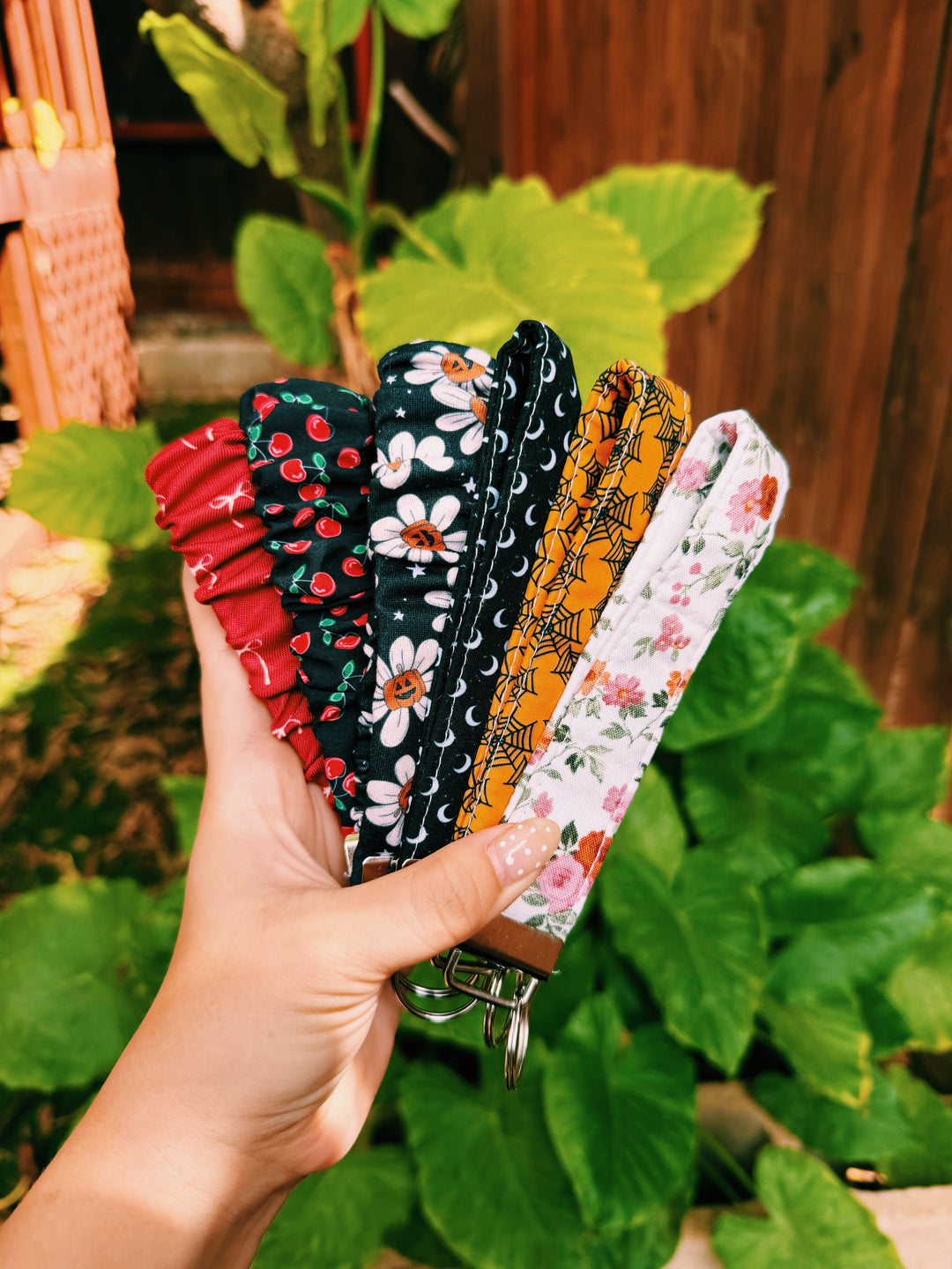 Handmade wristlet