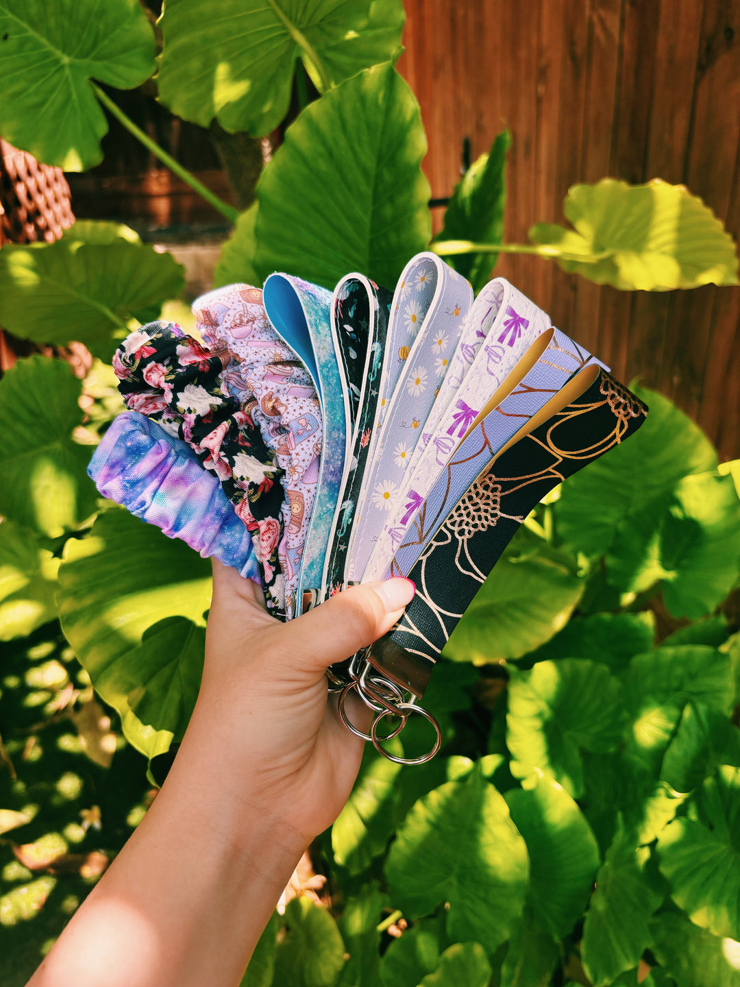Handmade wristlet