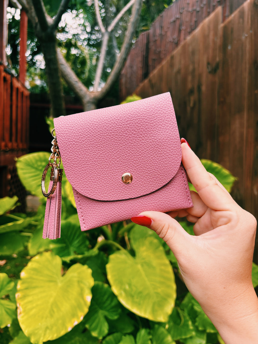 Zipper pouch wallet