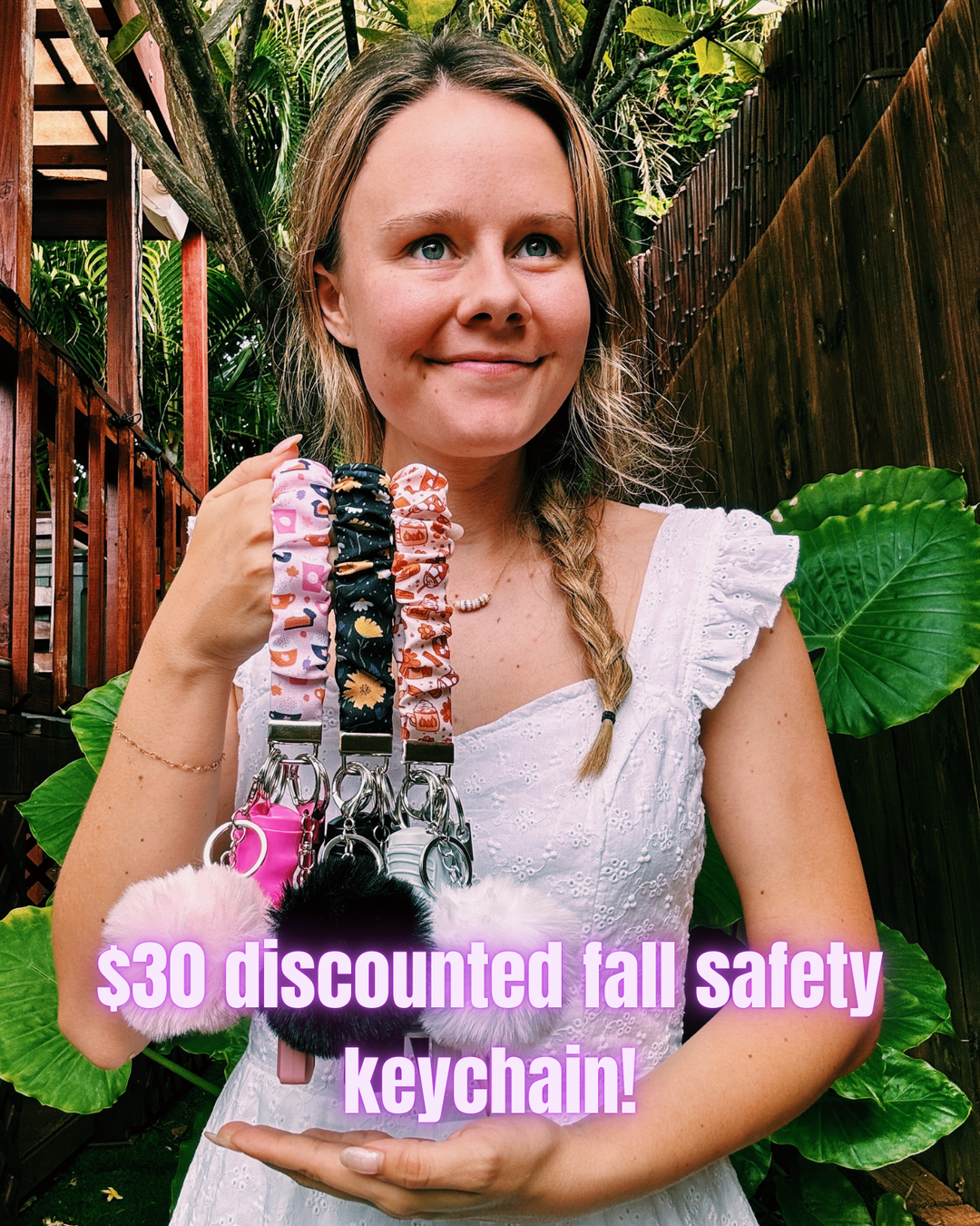 $30 mystery fall self-defense keychain