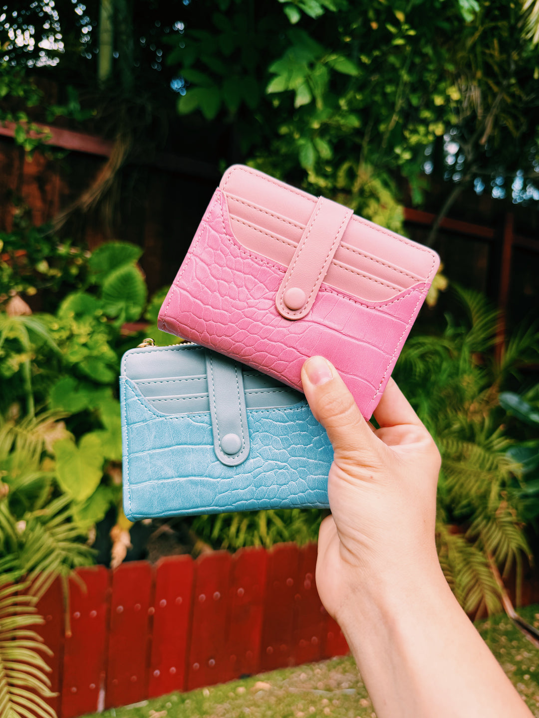Cartera anillas pedrería
