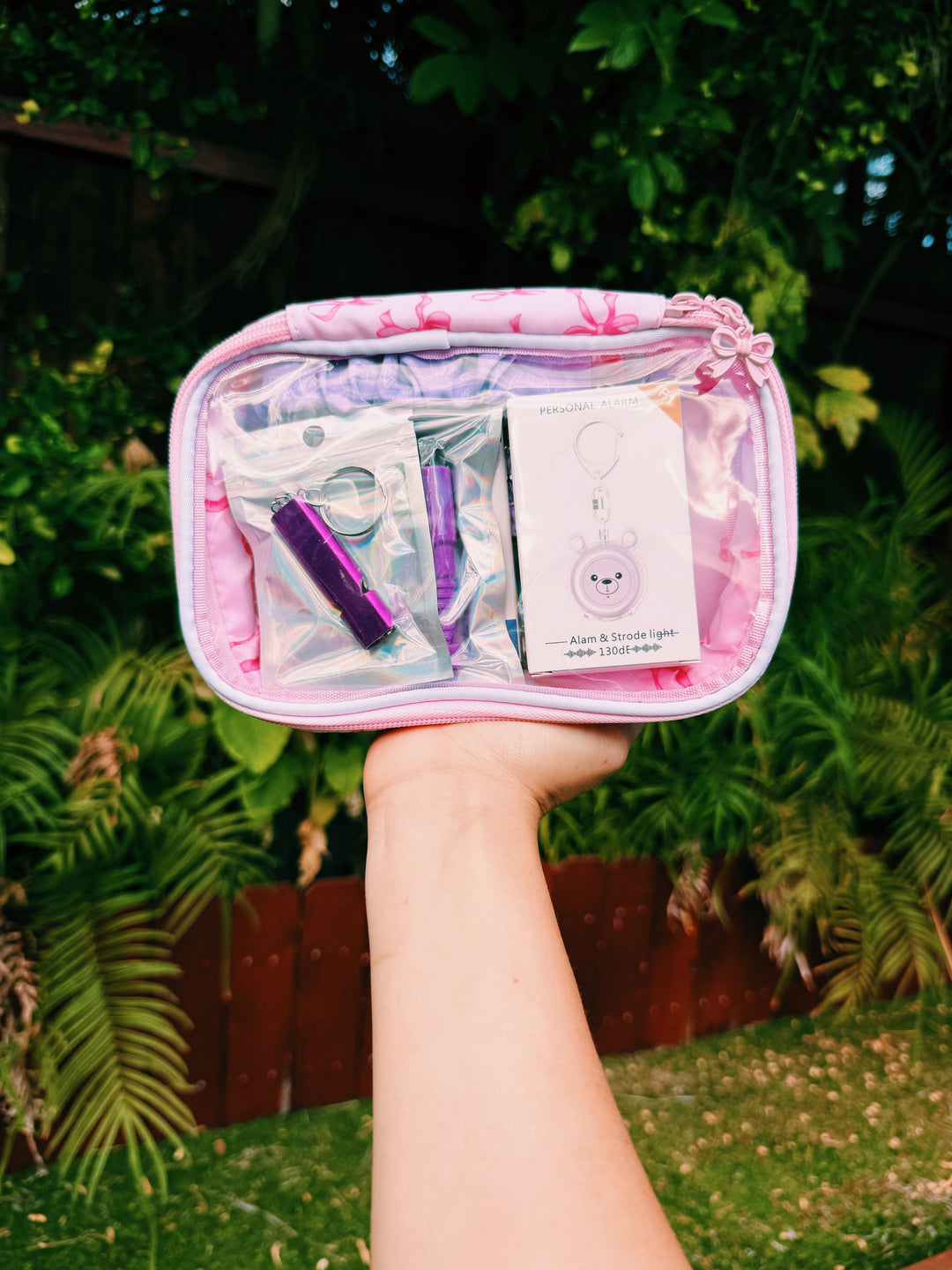 Safety accessory mystery pouch